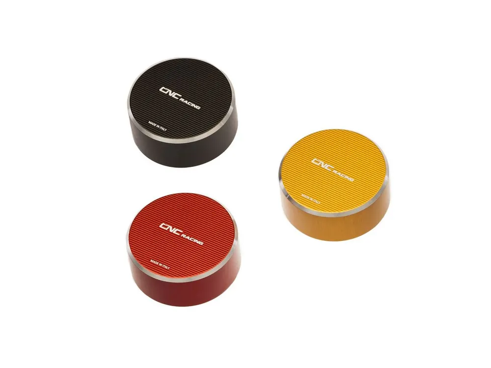 TAPPO SERBATOIO FRENO POST/FRIZIONE M34X4 BICOLOR CNC RACING DUCATI MONSTER 1100S 2009-10- Occasione Imperdibile