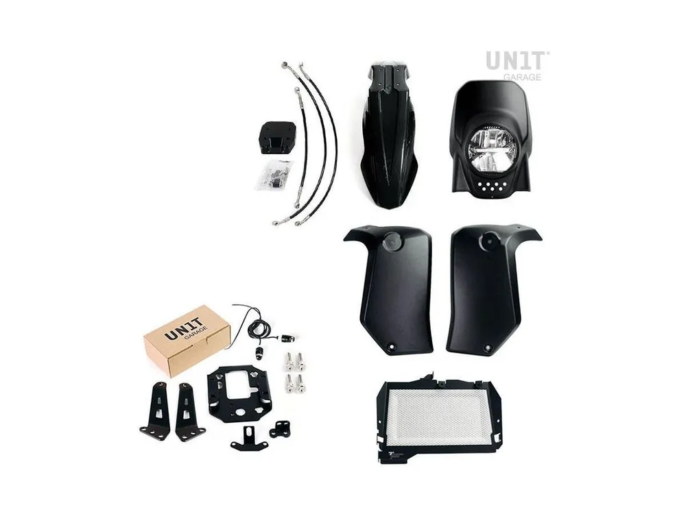 Promozione KIT NON VERNICIATO UNIT GARAGE YAMAHA TENERE 700 / WORLD RAID 2023-2024-