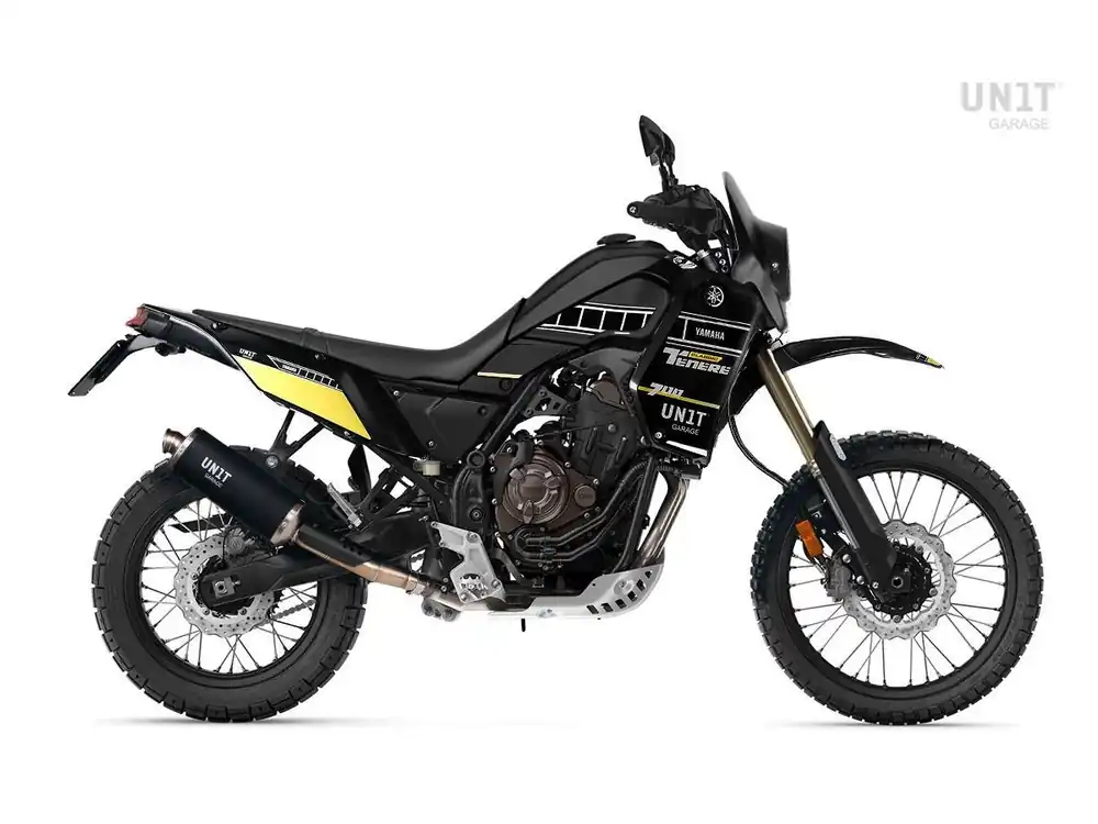 Consegna Rapida KIT NERO UNIT GARAGE YAMAHA TENERE 700 / WORLD RAID 2022-