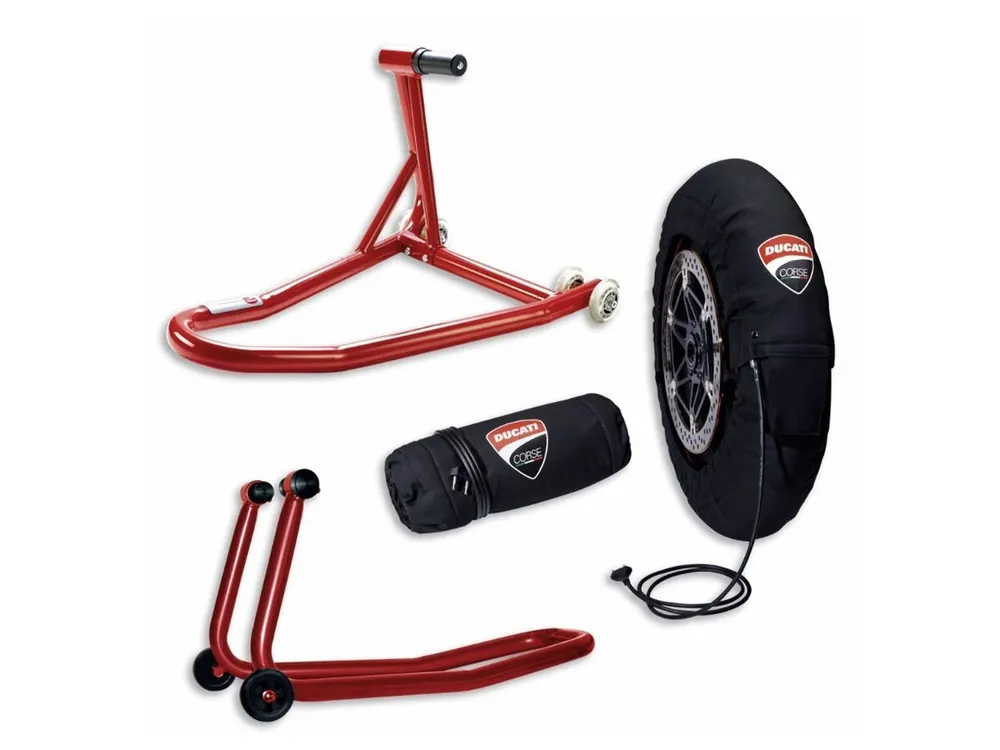 Novità PACCHETTO ACCESSORI PIT STOP DUCATI PERFORMANCE DUCATI PANIGALE V4 / S / R / SP / SP2 2018-2023-