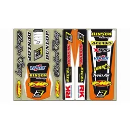 Occasione Imperdibile Kit Adesivi Standard Arancio