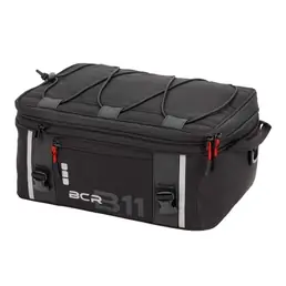 Borsa moto da sella B11 - 15-20 Litri Nero Spedito Oggi