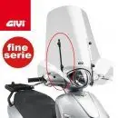 Attacchi Givi specifici per parabrezza pr Moto Piaggio Liberty  - A113A Offerta Lampo