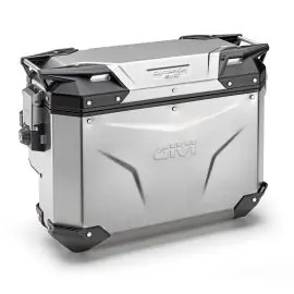 Valigia laterale destra Trekker Outback EVO scantonata, in alluminio naturale, 33 lt. - OBKES33AR Offerta Lampo