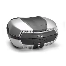V58NT - Bauletto Moto Givi MAXIA 5 MONOKEY® nero/alluminio con catadiottro trasparente Vendita Finale