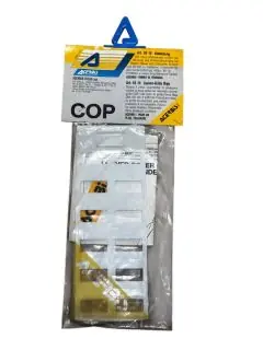 Coprigriglia per parafango anteriore Acerbis bianco per Baja - 8016B Ultime Pezzi