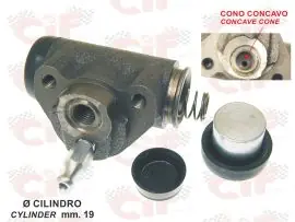 CILINDRETTO FRENO POSTERIORE PIAGGIO APE 50-P50 - CIF - 9701 Ultima Occasione