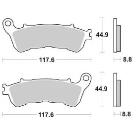 65619210 - PASTIGLIE FRENO SBS 192 CT (CARBONTECH) Quantità Limitata