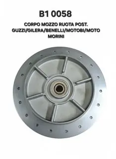 Ultimissimo Modello CORPO MOZZO  RUOTA POSTERIORE GUZZI/GILERA/BENELLI/MOTOBI/MOTOMORINI - 0058