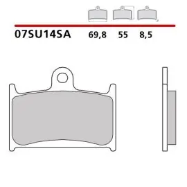 Sconto Set pastiglie freno anteriori sx mescola SA per SUZUKI  Brembo - 07SU14SA