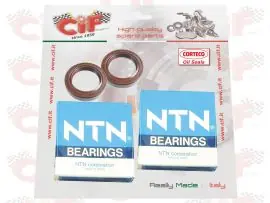 Offerta Limitata KIT REVISIONE ALBERO MOTORE CON PARAOLI CORTECO PIAGGIO/GILERA 125/150/180 cc. - CIF - 16182-KT