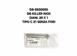 DB Killer Arrow inox diametro 26x1 tipo C21 senza fori -5930050 Nuovo Arrivo