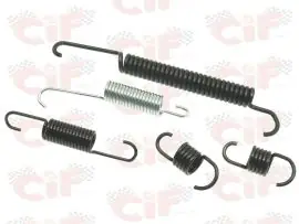 Prezzo Ridotto KIT MOLLE X GANASCE FRENO (RUOTA ANT.O POST. (N.5 PZ.) - CIF 10047