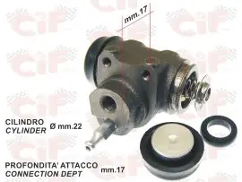 Spedito Oggi CILINDRETTO FRENO ANTERIORE APE TM - CAR BENZINA E DIESEL - CIF - 9706