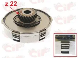 GRUPPO FRIZIONE COMPLETO MONTATO - VESPA SPRINT-SUPER - CIF - 5976 Offerta Del Giorno