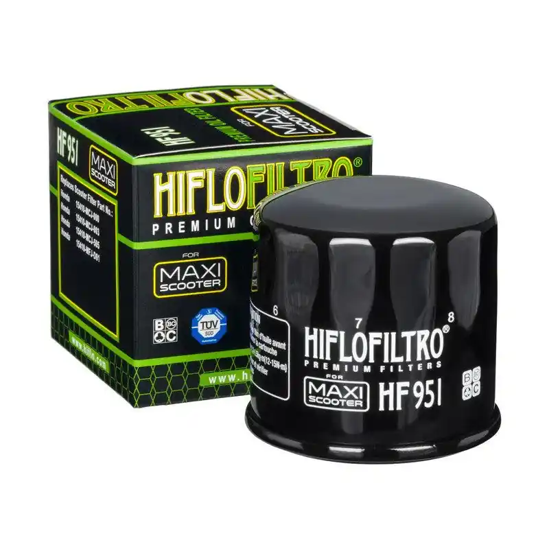 HIFLO Filtro olio HF951 HONDA SH300, SILVERWING 400 / 600, YAMAHA TMAX 530 Di Tendenza
