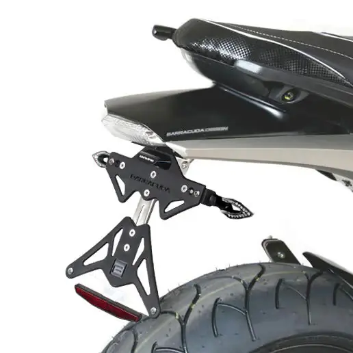 BARRACUDA Portatarga + Faro Posteriore HONDA HORNET 600 2007-2010 Quantità Limitata