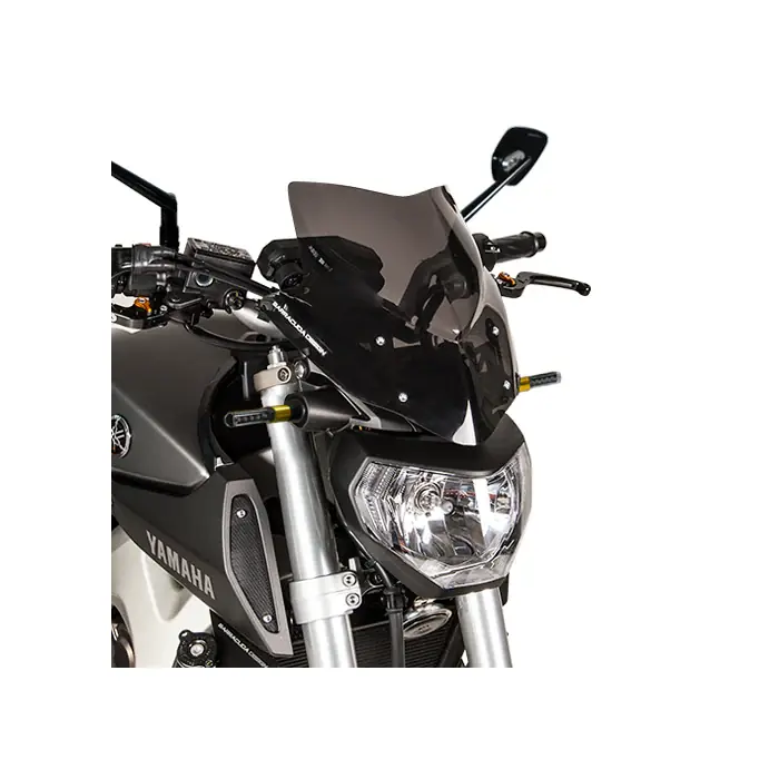 Soddisfatti O Rimborsati Cupolino Barracuda Aerosport per Yamaha MT-09 (2014-2016) – Plexiglass Semitrasparente, Montaggio Senza Modifiche
