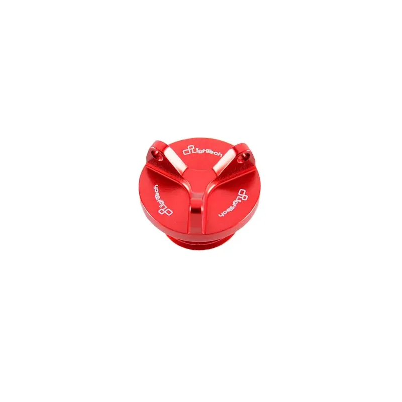 Lightech Tappo Carico Olio ergal per Bmw, colore Rosso Offerta Lampo