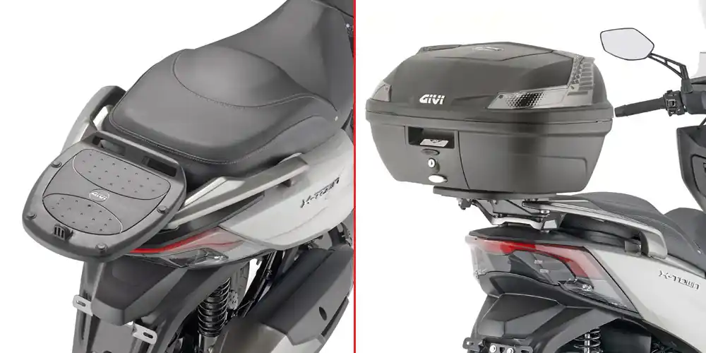 Nuova Collezione GIVI Attacco posteriore specifico per bauletto MONOLOCK® SR6115 per KYMCO X-TOWN 125 300