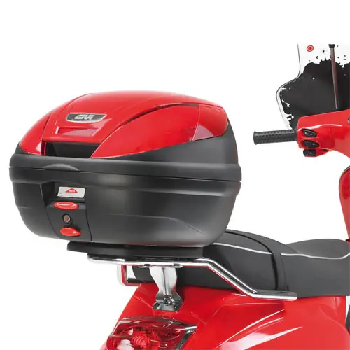 Quantità Limitata GIVI Attacco posteriore cromato specifico per bauletto MONOLOCK® SR105 per VESPA S50-12507