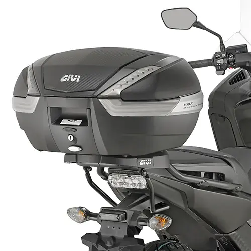 GIVI Attacco posteriore specifico per bauletto MONOKEY® o MONOLOCK® nero SR1150 per HONDA INTEGRA 750 2016 Subito Disponibile