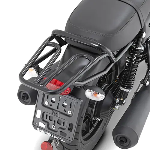 GIVI Attacco posteriore specifico per bauletto MONOKEY® o MONOLOCK® nero lucido SR8201 per MOTO GUZZI V7 STONE SPECIAL Promozione Esclusiva