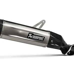 AKRAPOVIC Scarico Terminale per Honda Africa Twin CRF1100L Titanio, Omologato Più Venduto
