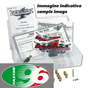 Kit Carburazione Stage 3 FASTER96 DYNOJET per TRIUMPH Bonneville / T100 2001-2004 Nuova Collezione