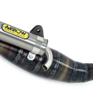 ARROW Marmitta scooter Extreme WHITE"" per Malaguti F12 PHANTOM 50 AIR 1994-2001 Occasione Imperdibile