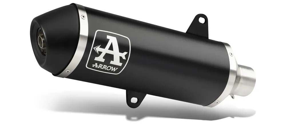ARROW Terminale Urban alluminio con fondello Dark"" per Honda SH 125i 2020-2022 Nuova Collezione
