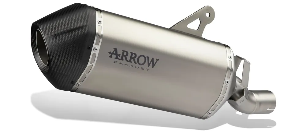 ARROW Terminale Sonora titanio con fondello carby per KTM 1290 SuperAdventure S / R 2021-2023 Professionale