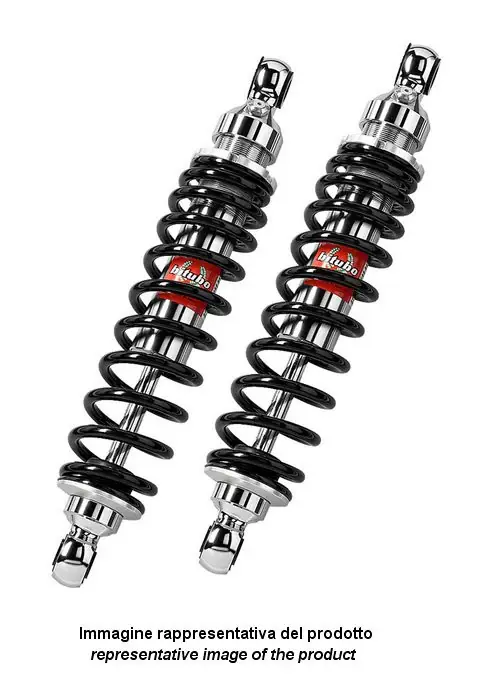 BITUBO Coppia Ammortizzatori Posteriori regolabili MOTO GUZZI V75 1992-1996 Spedito Oggi