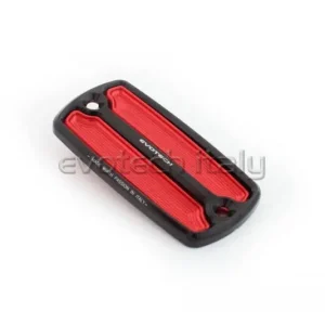 Ultime Pezzi EVOTECH COPERCHIO POMPA FRENO / FRIZIONE HONDA AFRICA TWIN CB650 HORNET ROSSO