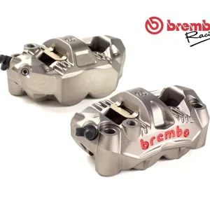 BREMBO RACING Coppia pinze radiali GP4RS 108mm Monoblocco GP4-RS con pastiglie Più Venduto