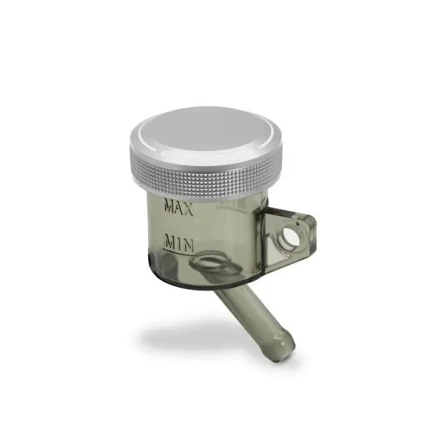 Prezzo Conveniente BARRACUDA Vaschetta Liquido freni fumè diametro 30 con Tappo Alluminio Argento