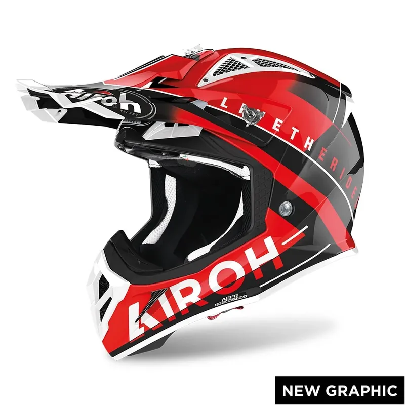 Sconto AIROH AVIATOR ACE Casco Moto Cross enduro Grafica AMAZE