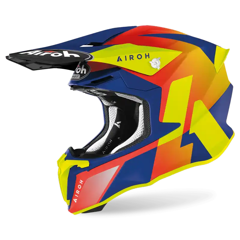 AIROH TWIST 2.0 Casco Cross Moto enduro grafica LIFT Saldi
