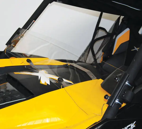 ISOTTA Parabrezza parziale fisso per CAN AM MAVERIK1000 Spedizione Gratuita