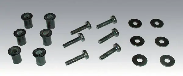 Spedito Oggi ISOTTA ricambi well nut h.15mm x 6 pcs