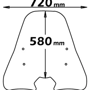 Offerta Limitata ISOTTA lastra di ricambio media protezione HONDA VISION 110 CON SERIGRAFIA ANTI REFRAZIONE SOLARE