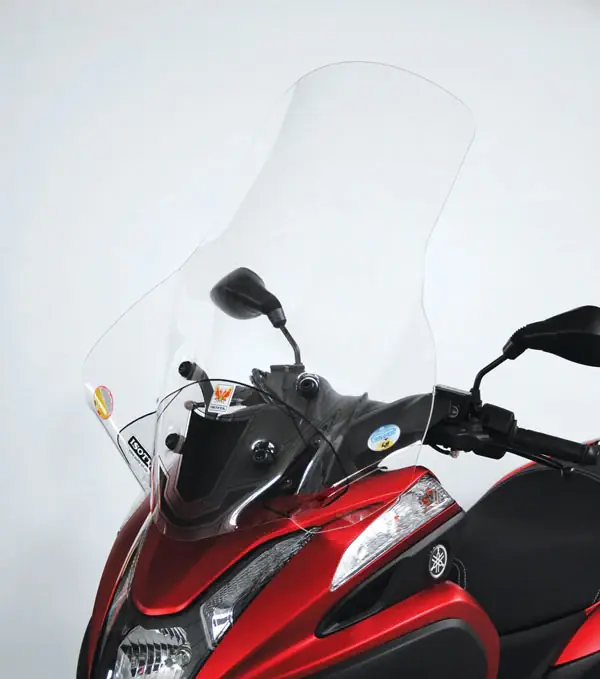 Pagamento Sicuro ISOTTA Parabrezza alta protezione per YAMAHA - TRICITY 125 2014- - TRICITY 155 2016-