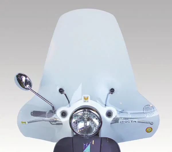 Prezzo Ridotto ISOTTA Parabrezza alta protezione per Vespa LXV 125