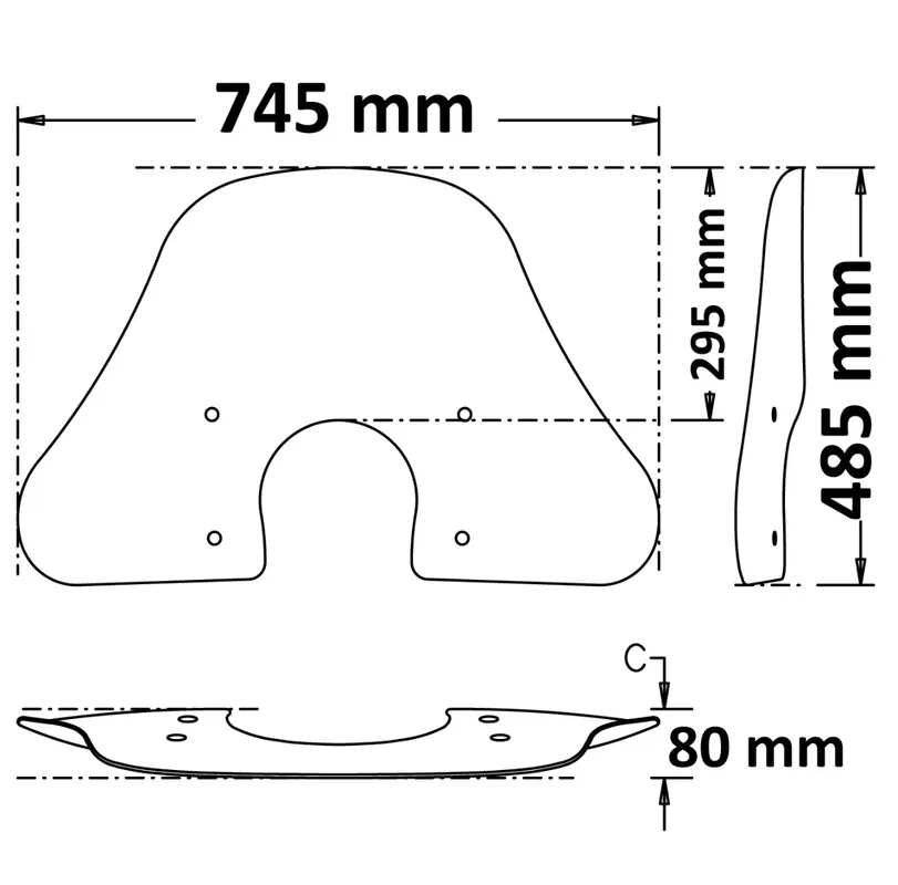 Spedizione Gratuita ISOTTA Parabrezza Summer per Vespa GTS HPE e GTS i-GET