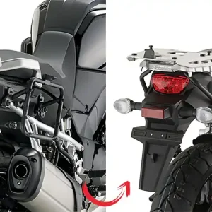 Occasione Imperdibile KAPPA KLR3105 PORTAVALIGIE LATERALI SUZUKI DL1000 V-STROM 2014 DL1000 2017