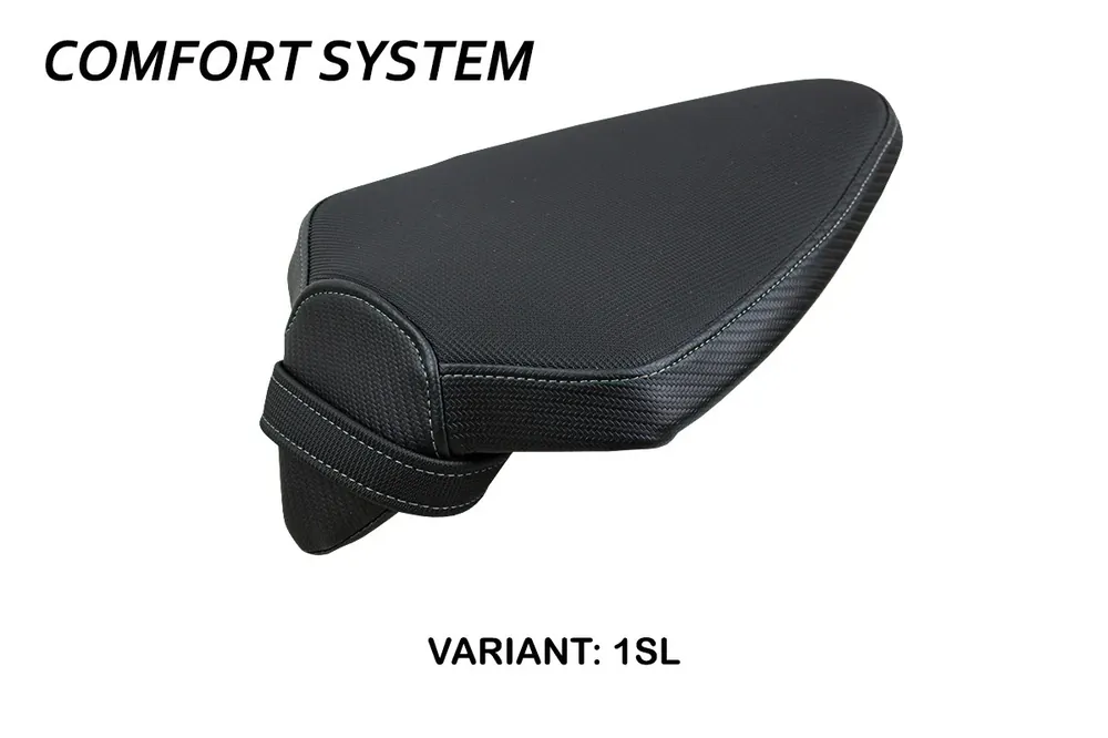 Rivestimento sella passeggero compatibile Aprilia RSV4 (21-23) modello Tok comfort system Super Prezzo