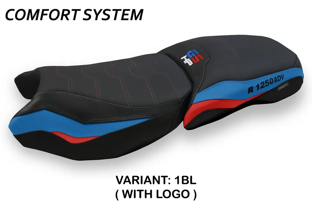 Spedizione Espresso Rivestimento sella compatibile BMW R 1250 GS Adventure (19-23) modello Racconigi comfort system