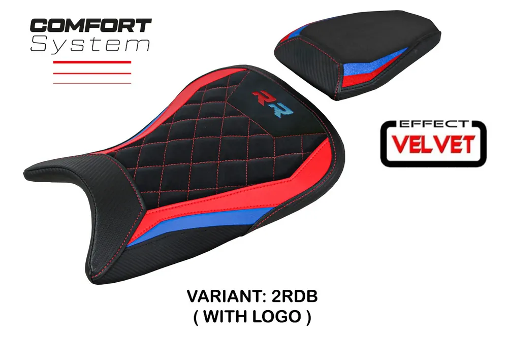 Direttamente Dal Produttore Rivestimento sella compatibile BMW S 1000 RR (19-23) modello Aichen Velvet Comfort System