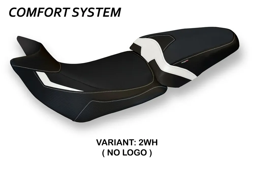 Rivestimento sella compatibile Ducati Multistrada 1200 / 1260 (15-20) modello Patna 2 comfort system Popolare