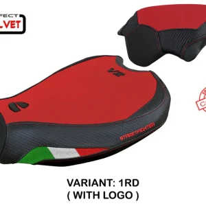 Compra Online Rivestimento sella compatibile Ducati Streetfighter V2 (22-23) modello Mina velvet